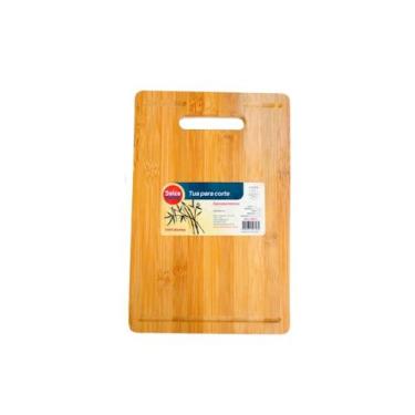 Imagem de Tabua de bambu 20x30 detalhe retangular - dolce home