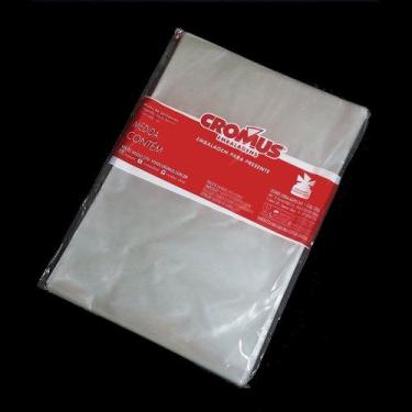 Imagem de Saco Transparente - 20x29cm - 100 unidades - Cromus - Cromus Embalagen