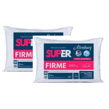 Imagem de Kit 2 Travesseiros Super Suporte Firme Altenburg