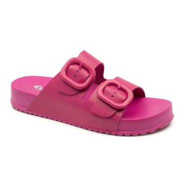 Imagem de Sandália Feminina Chinelo Rasteirinha Papete Em Couro Moda Verão Macia