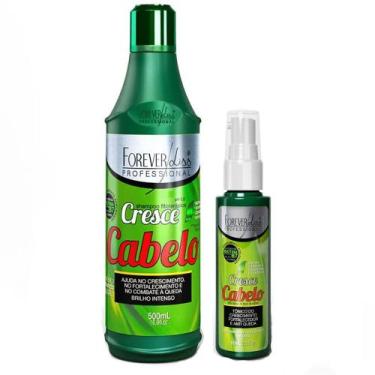 Imagem de Kit Cresce Cabelo Shampoo e Tônico Forever Liss