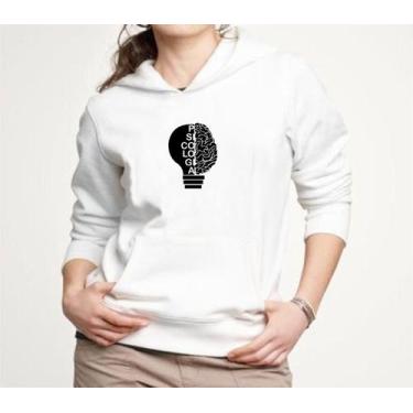 Imagem de Moletom Blusa de Frio Masculino Feminino Profissão Psicologia - Mena I