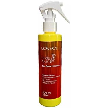 Imagem de Hide Sun Brilho Seco Hidrata Oleo Coco Filtro Solar Proteção 200ml - L