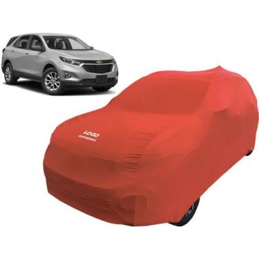 Imagem de Capa De Tecido P/ Proteção De Carros Chevrolet Equinox - Mz, Vermelha
