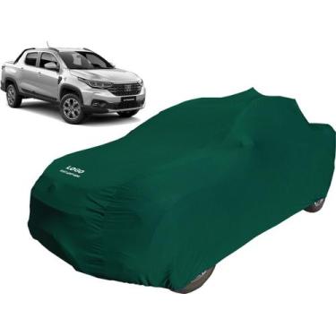 Imagem de Capa De Tecido Para Carro Nova Fiat Strada Freedom - Mz, Verde