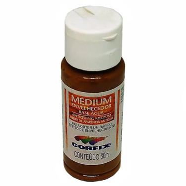 Imagem de Médium Envelhecedor Corfix Marrom Claro 60ML - TINTAS CORFIX