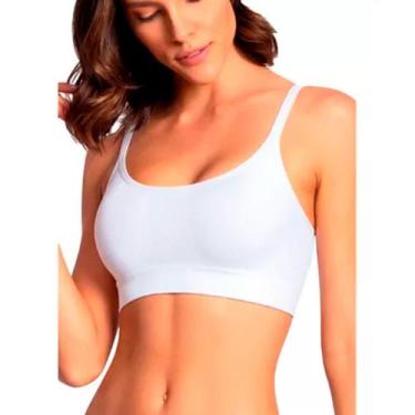Imagem de Top Fitness Power Básico Loba Lupo 41018, P, Br, Branco