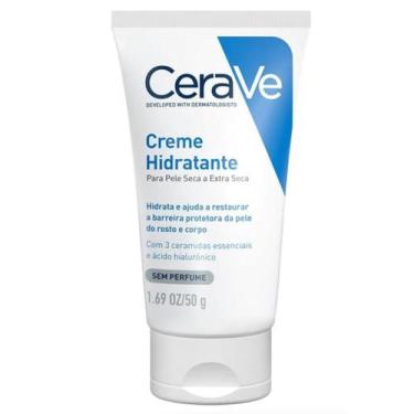 Imagem de Creme Hidratante Pele Seca e Extra Seca 50g Cerave rosto e corpo