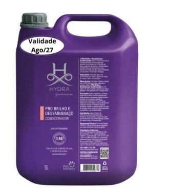 Imagem de Condicionador Hydra Groomers Pro Brilho e Desembaraço 5L Pet Society C