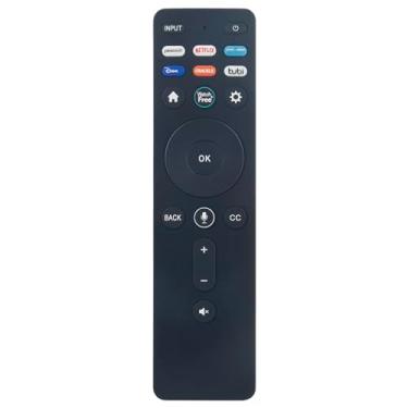Imagem de Controle remoto de voz de substituição XRT260 compatível com Vizio Smart TV V435-J01 M50Q6-J01 M55Q6-J01 M43Q6-J04 M58Q7-J01 M65Q6-J09 M70Q6-J03 P65Q9-J01 1 M75 Q6-J03 V505-J01 V555-J01 M50Q7-J01