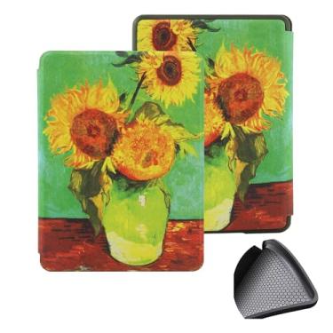 Imagem de GUKSRASO Capa para o Kindle Paperwhite e Kindle Colorsoft Signature Edition (7", 12ª Geração, Release 2024), PU e TPU Soft Traseiro com a Função Automotor/Sleep