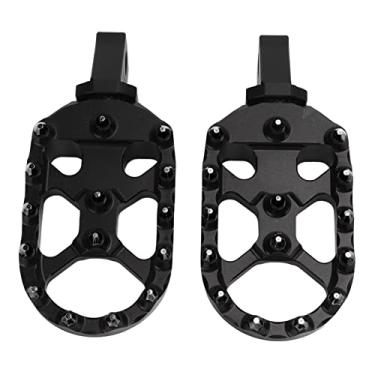 Imagem de 1 par de Pedal Dianteiro para Motocicleta, Apoio para Os Pés Antiderrapante, Substituição para R18 2020-2022 + (Preto)
