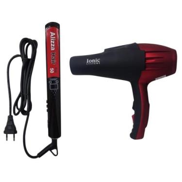 Imagem de Chapinha 450ºF Profissional Bivolt + Super Brind Secador Profissional 