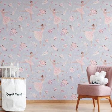 Imagem de Papel De Parede 5m Autoadesivo Adesivo para Quarto Cozinha Casa Autoco