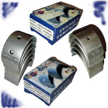 Imagem de Kit Casquilho Mancal Cb/cbr 400 450 0,75 +1 Kit Biela 0,75 - Copillar