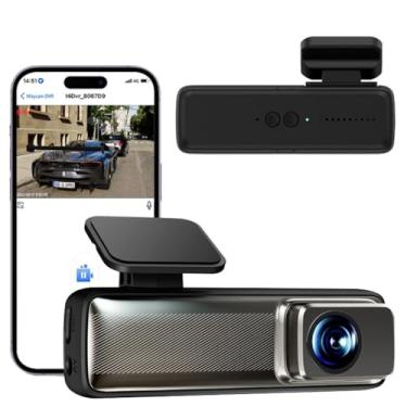 Imagem de Câmera veicular DVR veicular para carros, controle de aplicativo WiFi integrado com HD 1080p, super visão noturna, sensor G de gravação em loop, gravador de vídeo para monitor de estacionamento