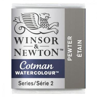 Imagem de Tinta Aquarela Pastilhas Winsor & Newton Cotman, PEWTER - 511