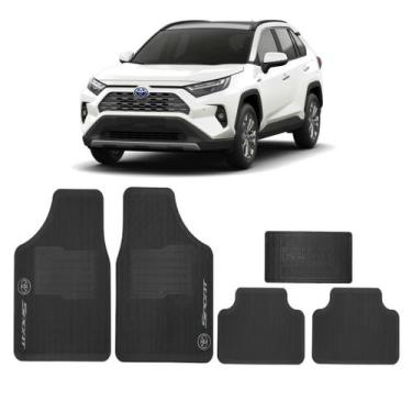 Imagem de Tapete Automotivo Completo Toyota Personalizado Borracha - NoBrand, RA