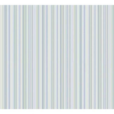 Imagem de Papel De Parede Safari Friends Listrado Azul Sf6215