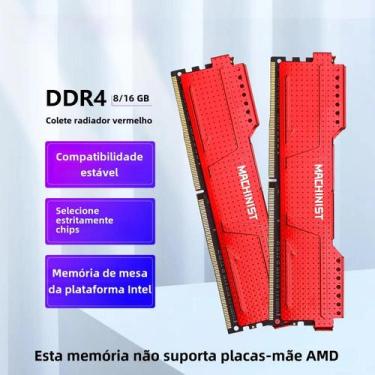 Imagem de Memória RAM DDR4 para Desktop - 8GB, 16GB, 2133MHz, 2666MHz, 3200MHz (