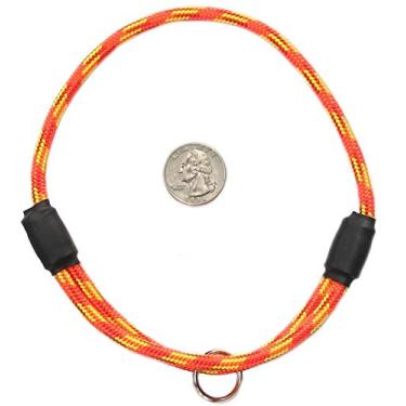 Imagem de Thin Mountain Rope Dog ID Collar- Firecracker - Medium Size- The Original Snickers Collar
