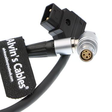 Imagem de Alvin's Cables Cabo de alimentação Red Epic para novo Movi Pro Ronin D-Tap para girar 180 graus 6 pinos fêmea ângulo direito