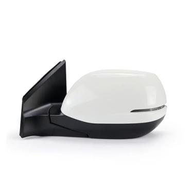 Imagem de Compatível com Honda CRV CR-V 2012 2013 2014 2015 2016 RM1 RM2 RM4, conjunto de retrovisor automotivo, conjunto de espelho lateral externo automático 5/7/9 pinos(1PC 5pin Left White)