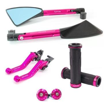 Imagem de Manete Peso Retrovisor Manopla Fazer 150 Ubs Factor 150 Ubs - Stark Ra