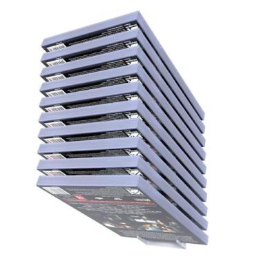 Imagem de Suporte Stand Organizador de Parede Para Até 10 Dvd Blueray Universal 