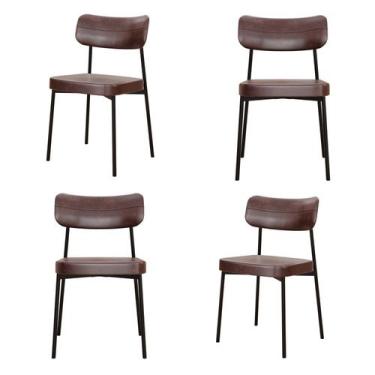 Imagem de Kit com 4 Cadeiras para Sala de Jantar Mona Yescasa