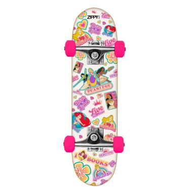 Imagem de Zippy Toys, Skate Semi Profissional Princesas para Crianças Acima de 3 Anos
