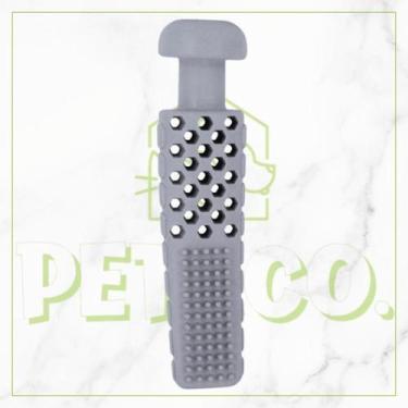 Imagem de Mordedor Escova de Dentes para Cachorro Interativo para Creme Dental e