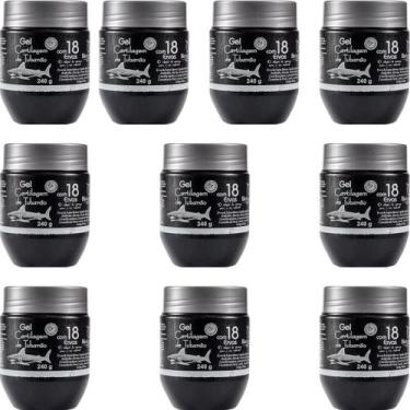 Imagem de 10 Gel Desodorante Massageador Bio Instinto Cartilagem de Tubarão 18 E