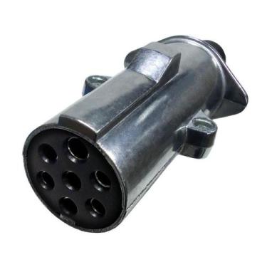 Imagem de Tomada de Engate Móvel Alumínio Reforçado 7 Polos - DNI 8323