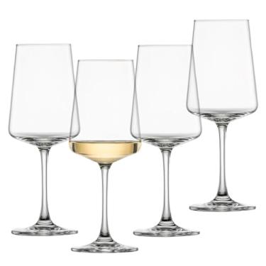 Imagem de Schott Zwiesel Copo de vinho branco MioVino (conjunto de 4), copos de cristal Tritan para lava-louças, feito na Alemanha (item nº 124050)