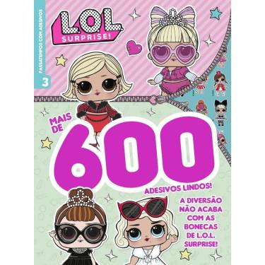 Imagem de LOL Surprise - Passatempos com adesivos: A diversão não acaba com as bonecas de LOL surprise!