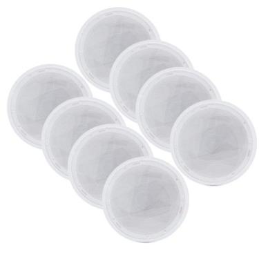 Imagem de Kit 8 Caixas Acústica Teto Musica Som Ambiente Arandela - ORION