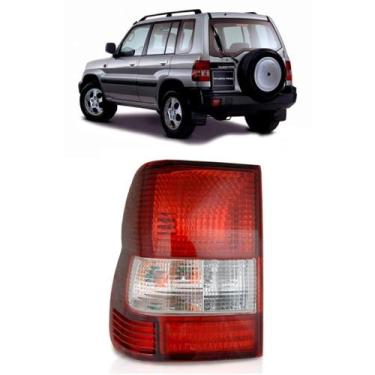 Imagem de Lanterna Traseira Pajero Tr4 2004 A 2006 Quadrada - DEPO, Direito