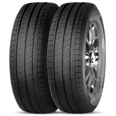 Imagem de Kit 2 Pneu Durable Aro 16 205/75r16c 110/108R TL Cargo 4 M+S