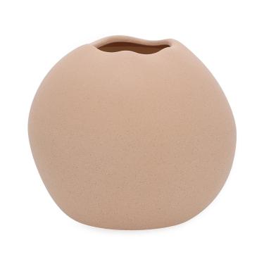 Imagem de Vaso em ceramica fosco rose mart 25x21cm