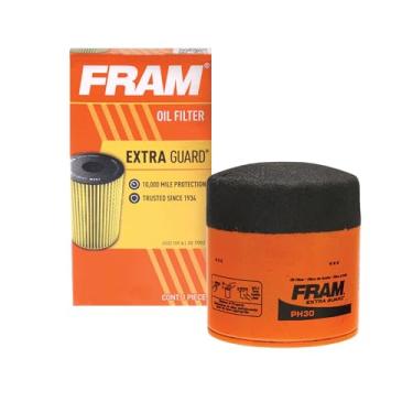 Imagem de FRAM Extra Guard PH30 10K Mile Change Filtro de óleo de motor giratório com intervalo de substituição automotiva para modelos de veículos selecionados, filtro de óleo de proteção do motor do veículo