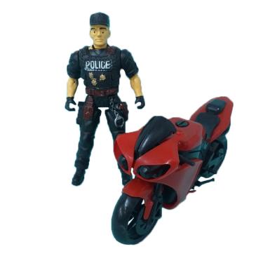 Imagem de Brinquedo Menino Special Command Boneco E Moto Infantil