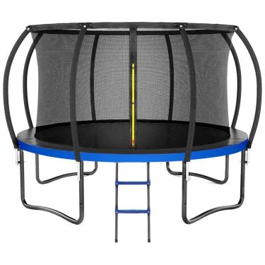 Imagem de Cama Elástica Reforçada até 181 kg, Tamanho 3,65 Metros, Kiivakii, Azul