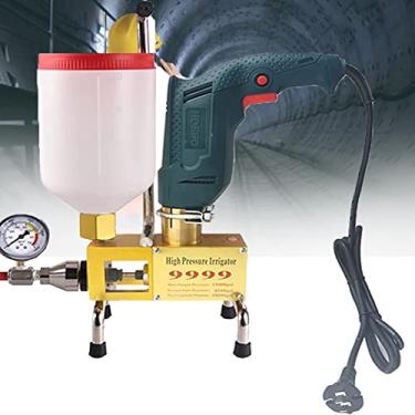 Imagem de Máquina de argamassa de alta pressão de 910 W, máquina de argamassa de enchimento de pistola de calafetagem de cimento, pistola de argamassa profissional, para paredes de tijolos, pisos, decorações de