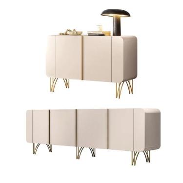 Imagem de Conjunto Buffets Sala de Estar Benvenuto/Saluti Pés em Aço MDP/MDF Off