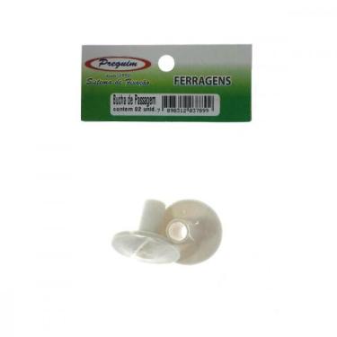 Imagem de Cartela Bucha Fixacao Preguim De Passagem Coaxial 10Mm Com 02 Pecas 78
