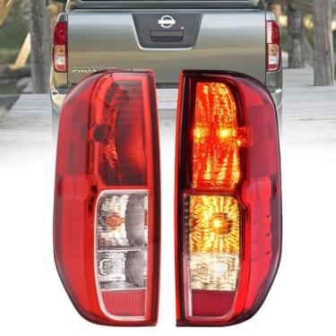 Imagem de Conjunto de luz traseira compatível com Nissan Frontier 2005-2021/2009-2012 Suzuki Equator, substituição da lâmpada de freio traseira esquerda direita NI2800206 NI2801206