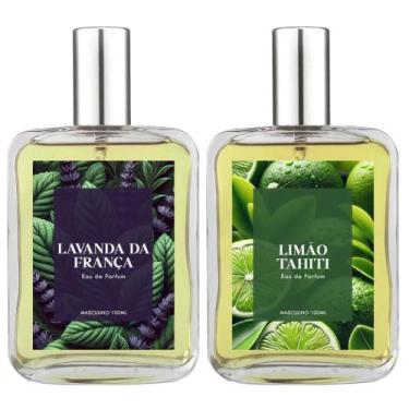 Imagem de Kit Perfume Masc. Lavanda Da França E Limão Tahiti 100Ml - Essência Do