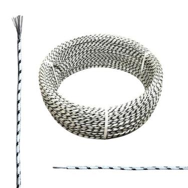 Imagem de 5 metros Cabo Fibra Siliconado Alta Temperatura 0,50 Mm 400c - FRAELLI