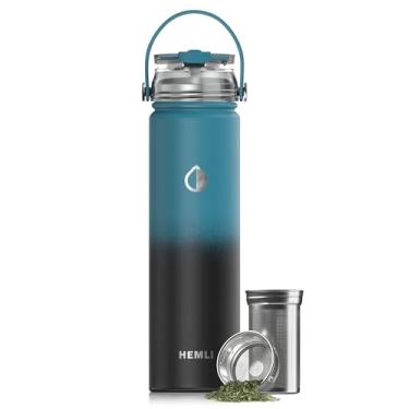 Imagem de Garrafa térmica de 650 ml com infusor, caneca de viagem